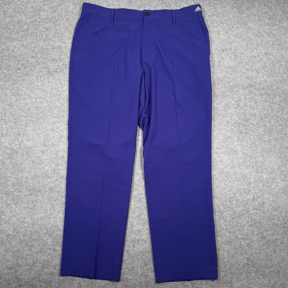 Adidas Golf Adizero Performance Pants Men's 36x30 NWT Blue Flat Front TM6700S3P